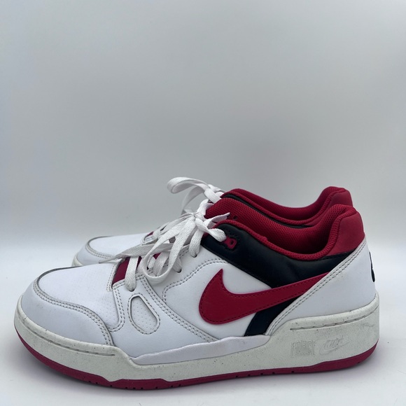 Mens Size 8.5 - Nike Full Force‎ Low Mystic Red FB1362-102